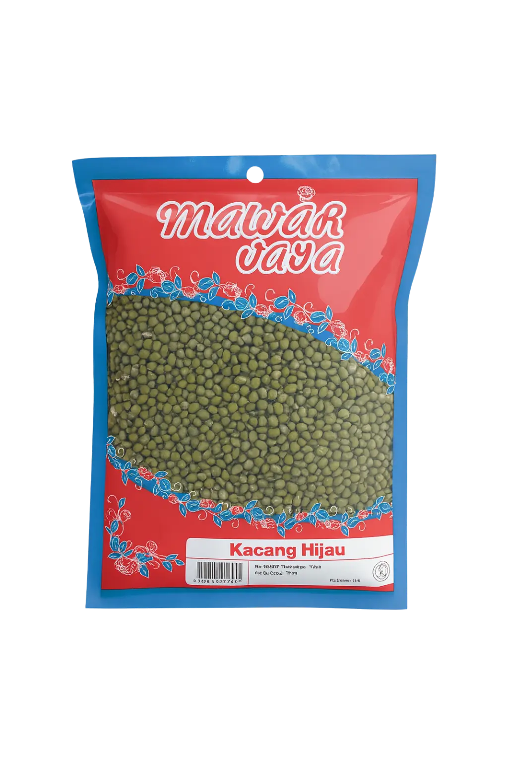 Kacang Hijau kemasan 500gr dan 1kg dari PT Mawar Jaya