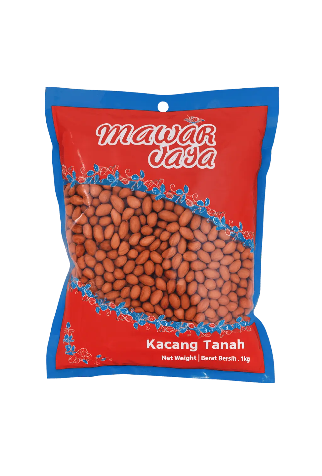 Kacang Tanah kemasan 500gr dan 1kg dari PT Mawar Jaya