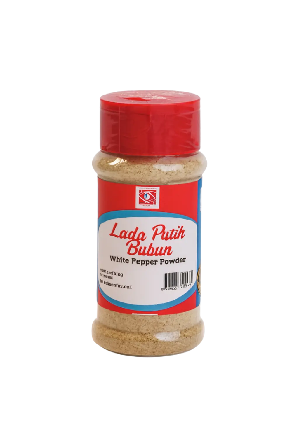 Lada Putih Bubuk kemasan botol 50gr dari PT Mawar Jaya